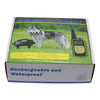 Box of a rechargeable and waterproof remote dog training collar with an LCD display and 800m range.