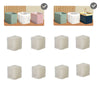 Set of activated carbon replacement filters in various colors and shapes for cat water fountains