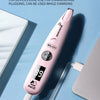 A pink Type-C fast charging cable and connector for dual-use devices like computers, power banks, and cars.