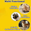 Multi Functional dog socks offering licking prevention, paw protection, and anti-slip features for hardwood floors.