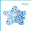 Small fish style five-corner electric hunting hood toy with moving feathers