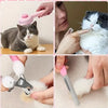Multitool-Kit zum Pflegen und Styling des Fells einer Katze.