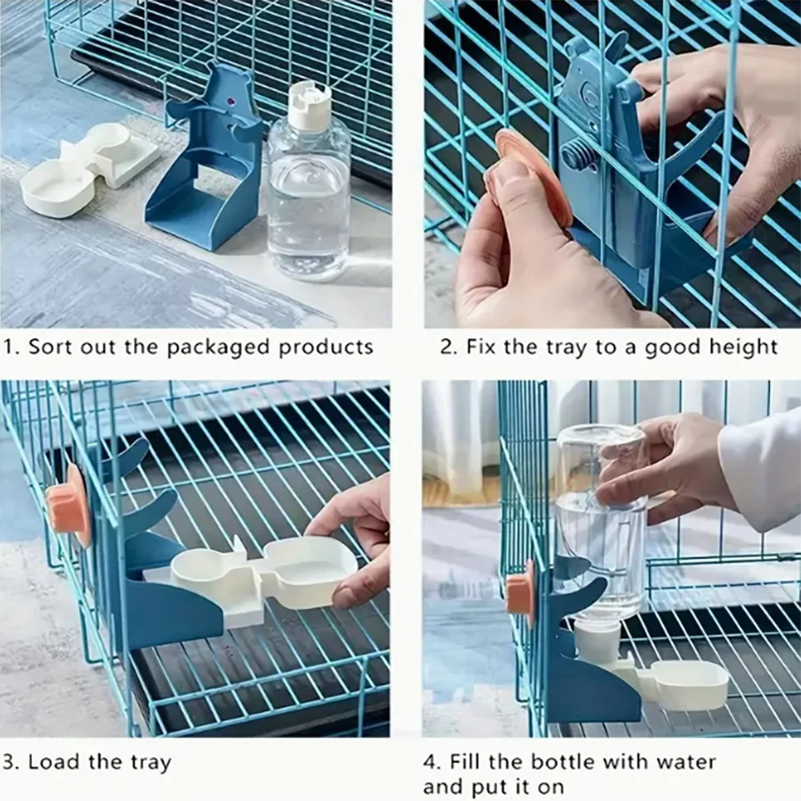 Instructions étape par étape pour trier, réparer, charger et remplir un plateau pour un distributeur d'alimentation automatiq