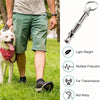 Sifflet pour chien en acier inoxydable réglable avec clip pour rappel et transmission