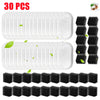 30 replacement filters for 2.2L pet water fountains shown in various forms and quantities