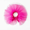 Pink tulle tutu dress for a small dog