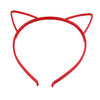 Red cat ear headband for girls and kids