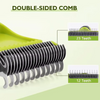 A double-sided grooming comb showing two different tooth counts, 23 teeth and 12 teeth.