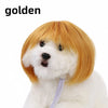 Golden Retriever Haarkappe mit orangefarbenem Haar und weißem Fell