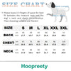 Size chart for a thick thermal fleece dog sweater showing measurements for back, chest, and neck in centimeters and inches.