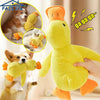 Plush Duck Dog Chew Toy for Small to Large Dogs