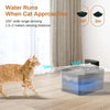 Fontaine à eau automatique pour animaux avec détecteur de mouvement pour chats.