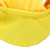 Yellow knitted funny banana cap costume for cats and dogs