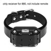 Black electric dog training collar receiver for 880, without a remote.