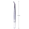 A stainless steel aquarium cleaning tool with a long, slender design and a pointed tip.