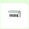 A white, rectangular natural scent deodorizer for automatic cat litter boxes.