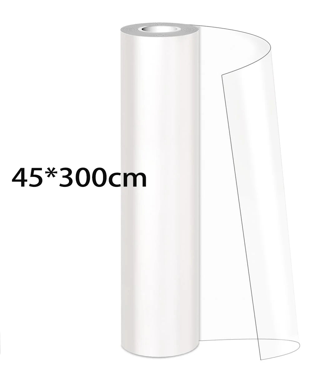 Roll of transparent cat scratch deterrent tape measuring 45 by 300 cm
