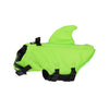 Neon lime green waterproof life vest jacket for dogs