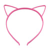Pink cat ear headband for girls and kids