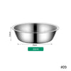 A silver stainless steel pet feeding bowl with a diameter of 15cm and a depth of 5.5cm.