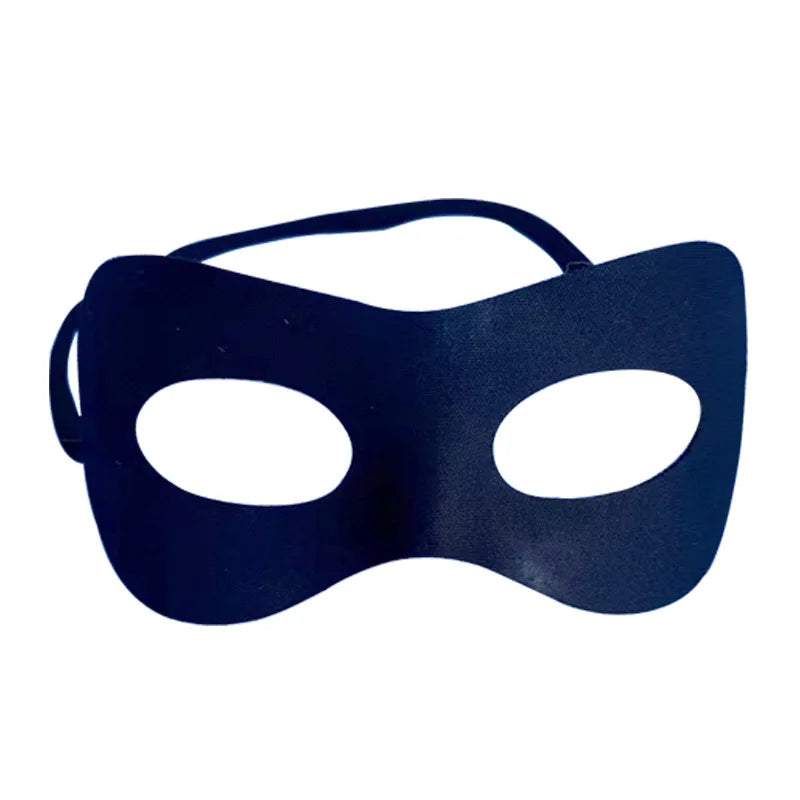 Dunkelblaue Polka-Dot-Marienkäfer-Maskenverkleidung.