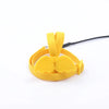 Yellow parrot bird harness and leash set for safe handling