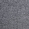 Nahaufnahme der Textur einer grauen, gewebten DIY Katzenkratzmatte.