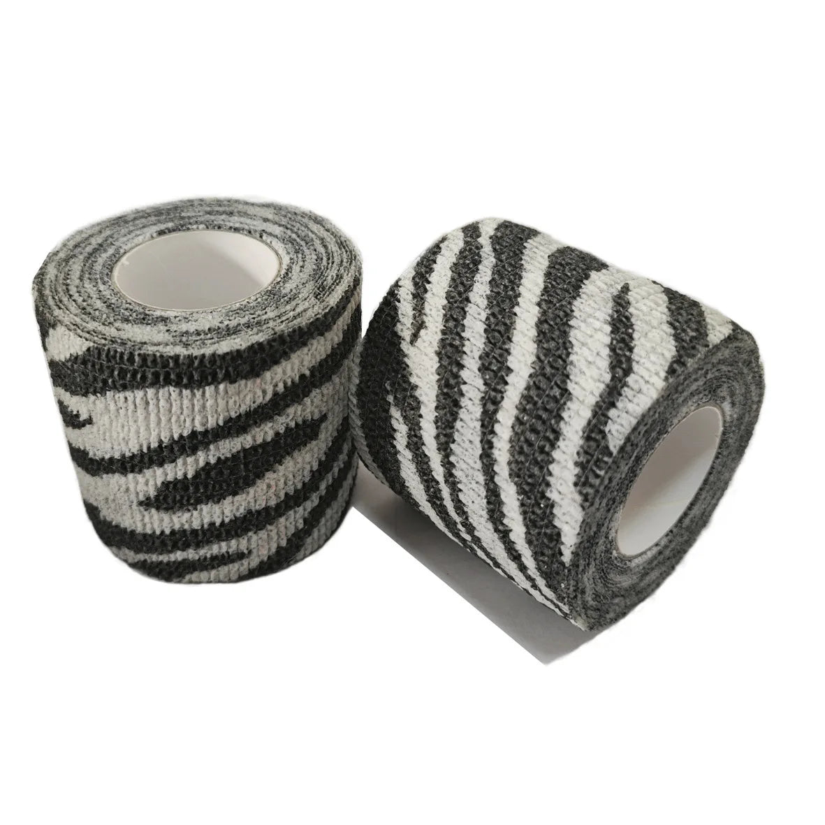Rollos de vendas autoadhesivas para tatuajes coloridos y con rayas blancas y negras para mascotas