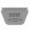Gaine de rasage argentée avec puissance de 30W et ouverture de 0,5 mm.