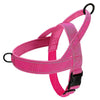 Pink tactical anti-pull dog harness for training and control