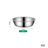 A silver stainless steel pet feeding bowl with a diameter of 7.5cm and a depth of 3.5cm.