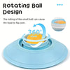 Rotierendes Balldesign für eine Futtermatte, zeigt eine 360-Grad-Ansicht des kleinen Balls.