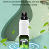 A white electric dog nail grinder bottle with a green light ring, set against a soft green background.
