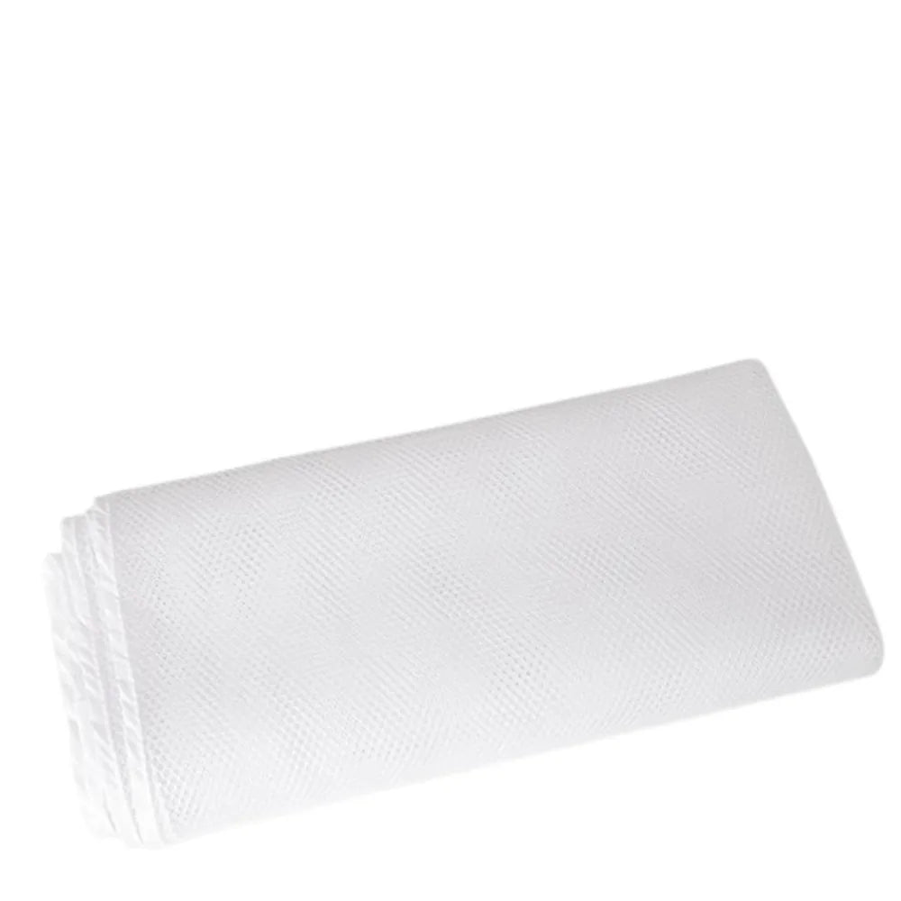 White multipurpose safety net for balcony and stairs