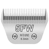 Gaine de rasoir, marquage 5FW et largeur de 6,3 mm.