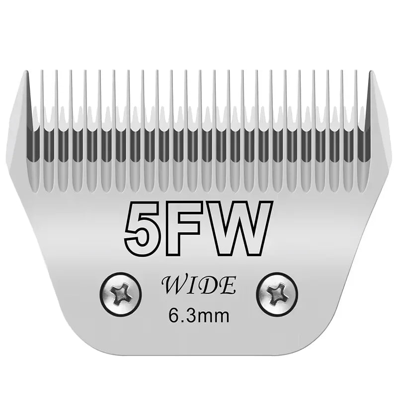 Gaine de rasoir, marquage 5FW et largeur de 6,3 mm.