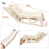 Wooden hamster hideout cave with peekaboo design shown in various angles and dimensions