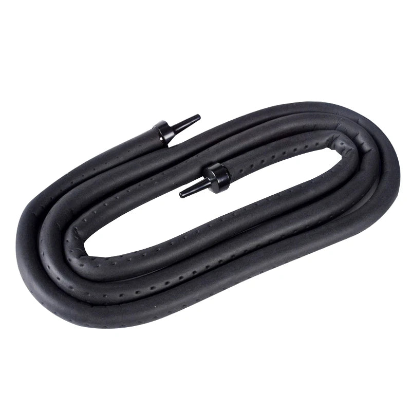 Black flexible aquarium air tube aerator for fish tank