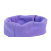 Purple soundproof pet ear muffs for comfort and noise reduction
