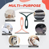 A multi-purpose silicone tool used for cleaning pet hair and lint from carpets, clothes, sofas, cat towers, dog beds, and car