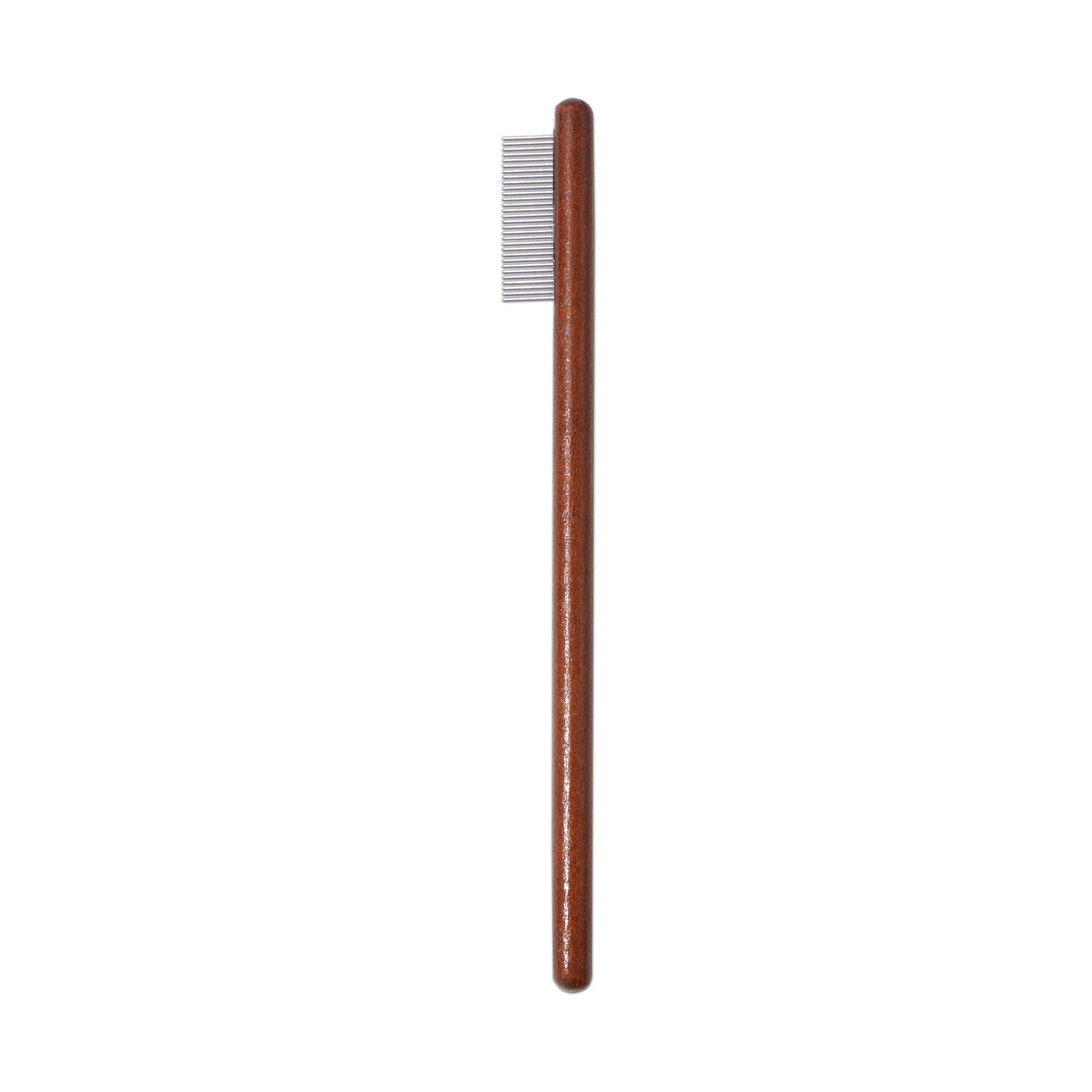 Holz-Kamm mit Metallteil zur Reinigung von Gesicht und Haaren