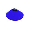 Collar ajustable de recuperación para pájaros azul brillante, tipo fieltro.