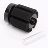 Black biochemical sponge filter designed for aquarium air pumps