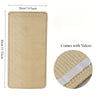 A beige cat scratch board with velcro attachment, measuring 40cm by 20cm.