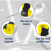 Close-up views of silicone bat grip knobs showing durability and fit for baseball bats.