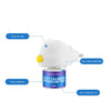 White diffuser bottle for natural cat calming pheromone oil with labels indicating it is only for cats, non-pharmaceutical, n