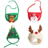 Conjunto de disfraz navideño para gatos con accesorios de Santa, ciervo y cachorro