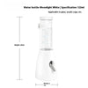 Bouteille d'eau lunaire blanche pour hamsters avec distributeur et mécanisme d'alimentation