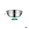 A stainless steel pet feeding bowl with dimensions 4.9cm high and 10.3cm wide.