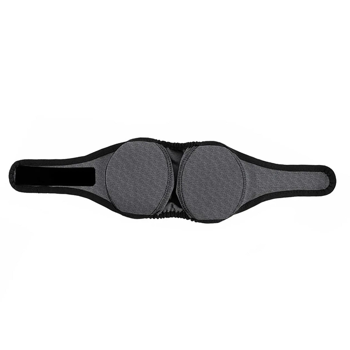 Black waterproof soundproof dog ear muffs designed for pets